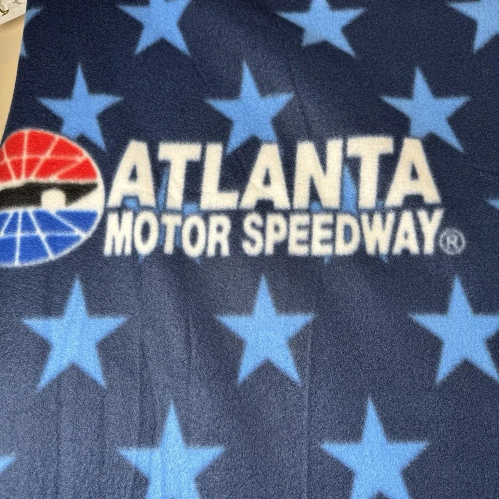 Racing Motor Speedway‎ Fleece Throw Blanket Atlanta Bristol Sonoma Las Vegas